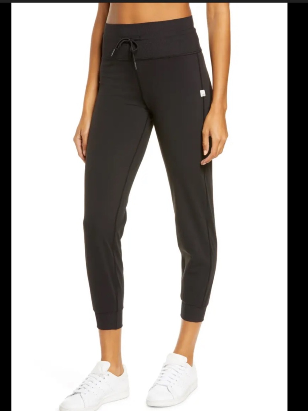Vuori Black Jogger Track Pants